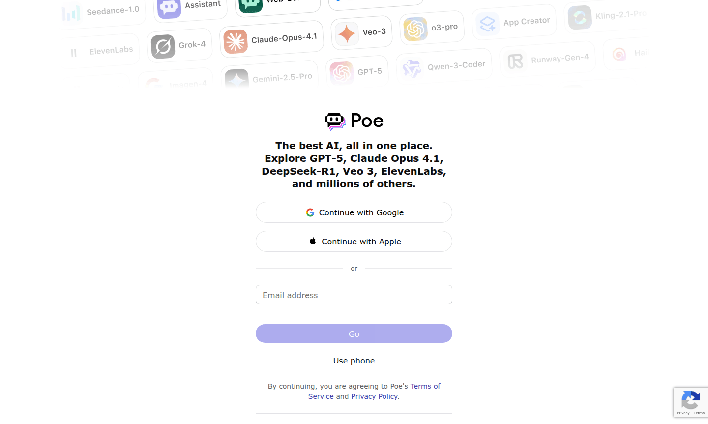 Poe AI platform thumbnail