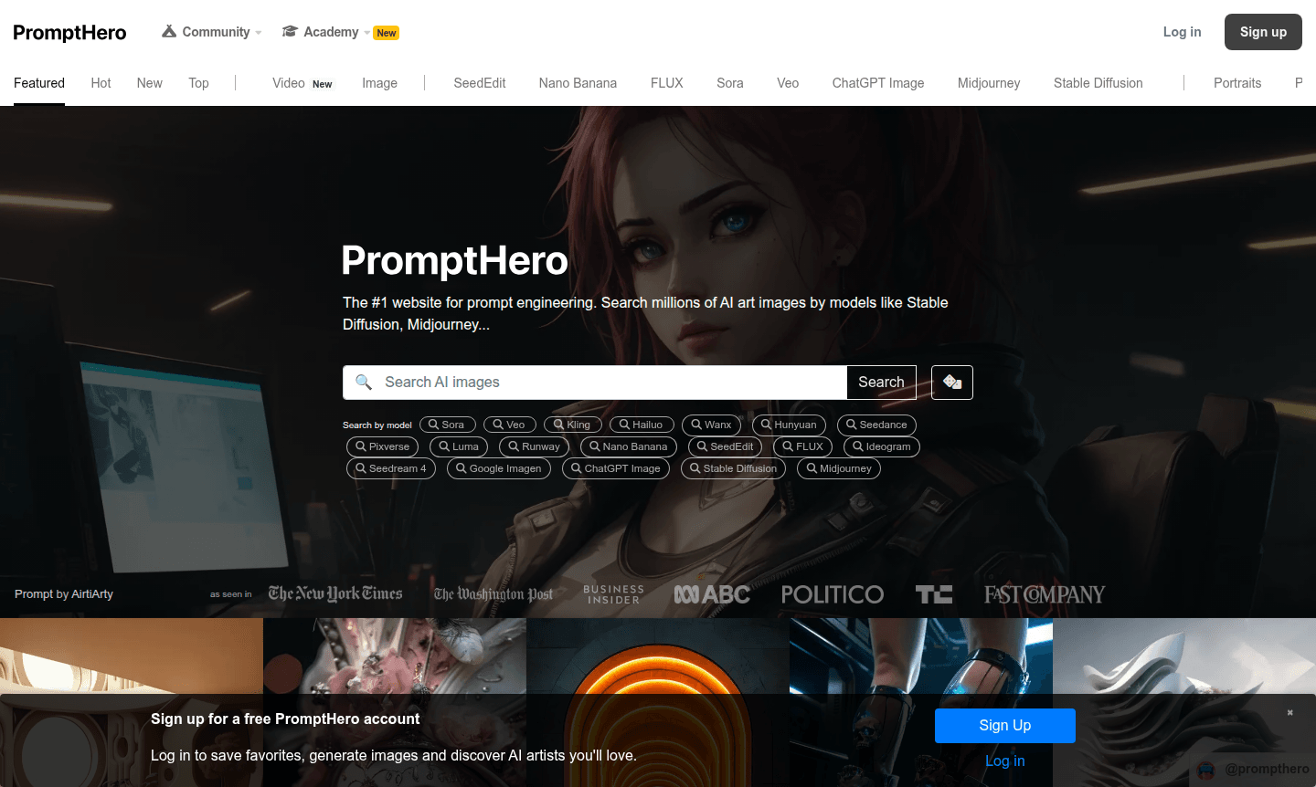 PromptHero thumbnail image