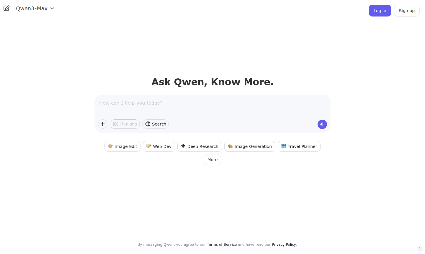 Qwen AI assistant thumbnail image