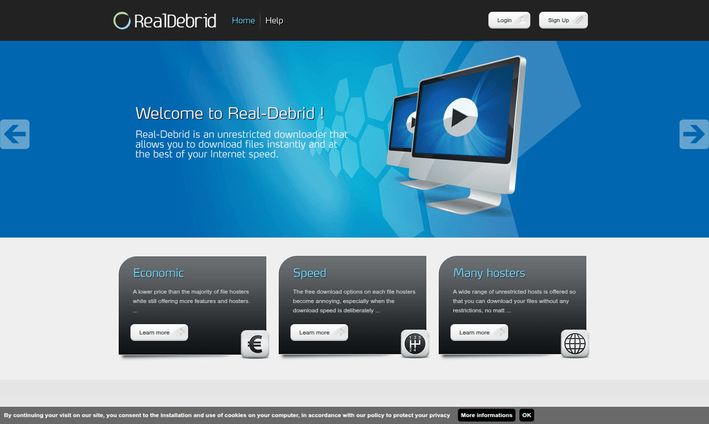 Real-Debrid service thumbnail