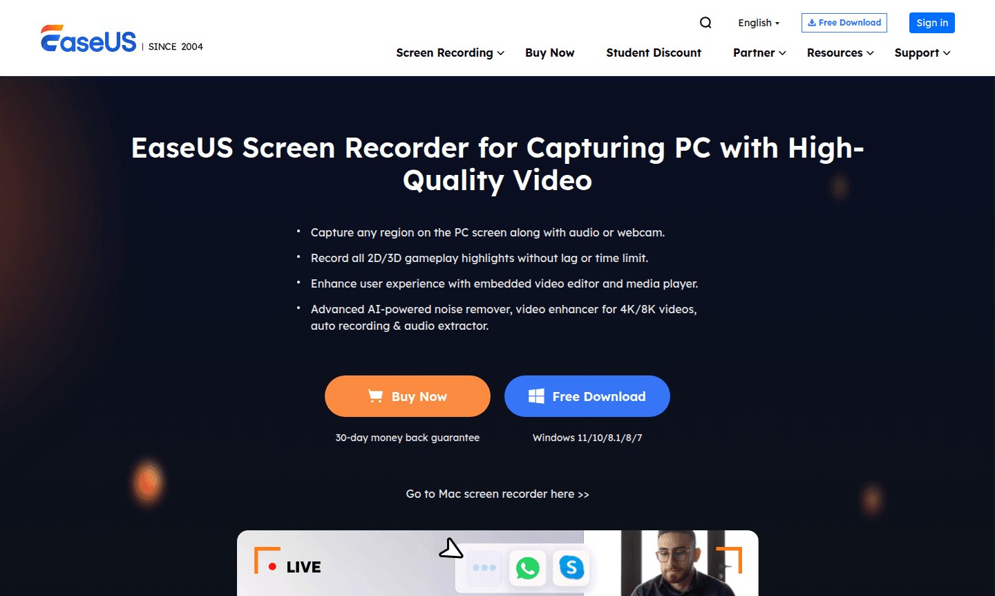 EaseUS RecExperts thumbnail