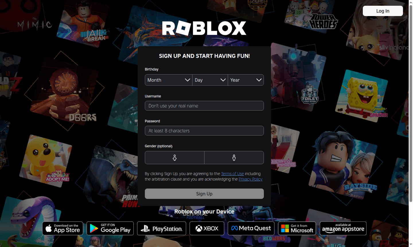 Roblox platform thumbnail