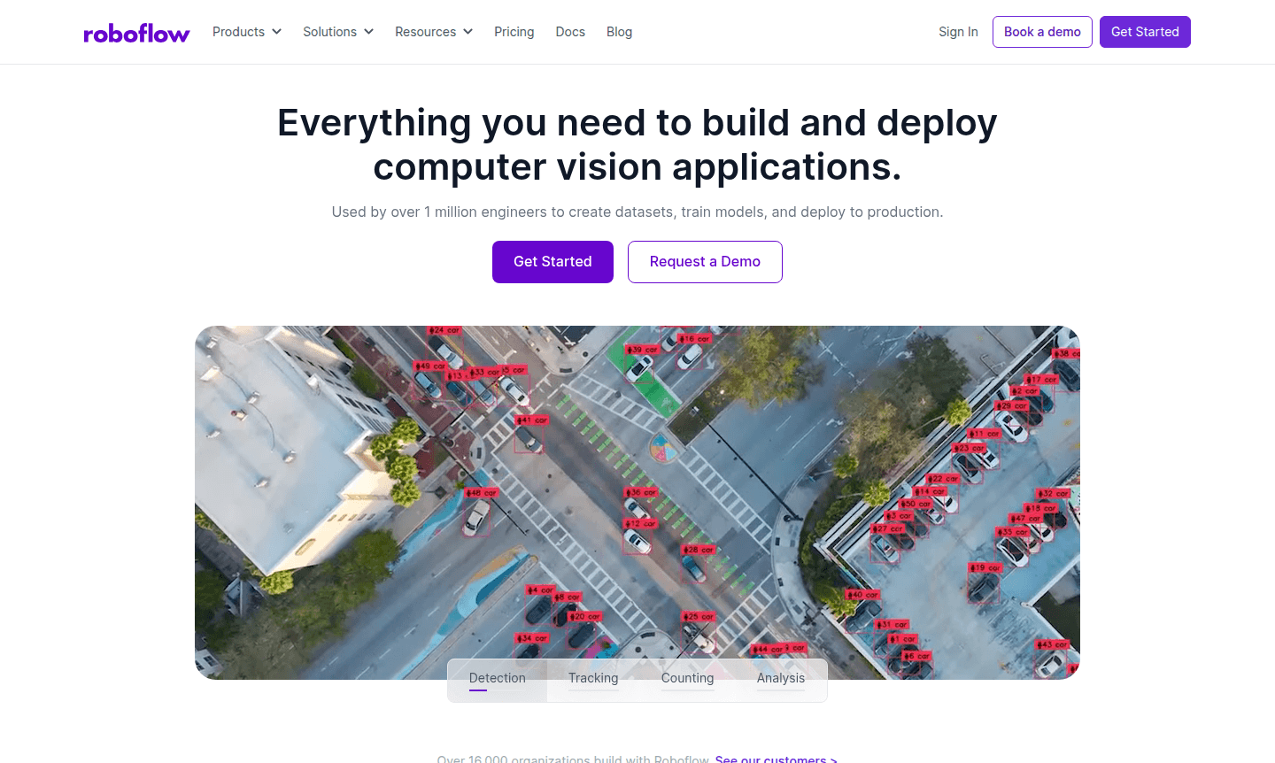 Roboflow platform interface