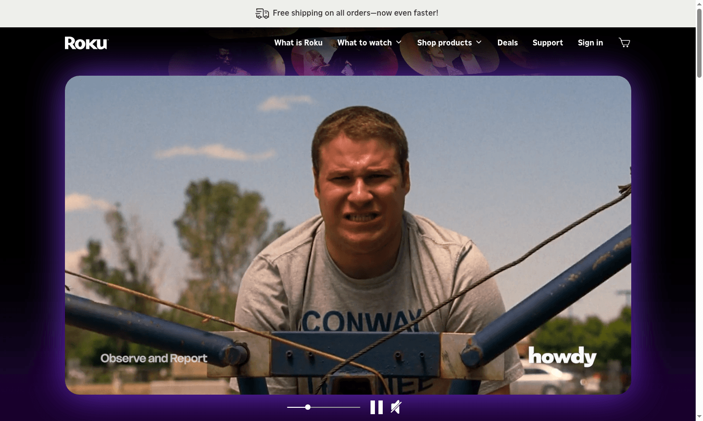 Roku streaming platform thumbnail