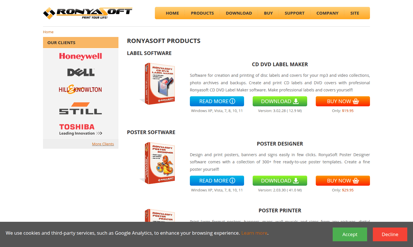 RonyaSoft software thumbnail