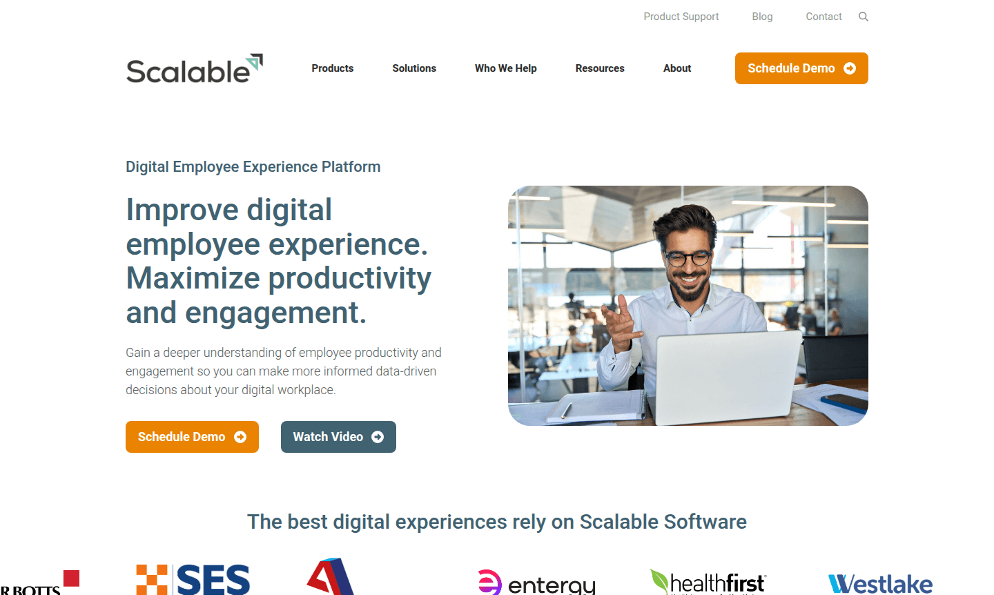Scalable Software Acumen platform interface