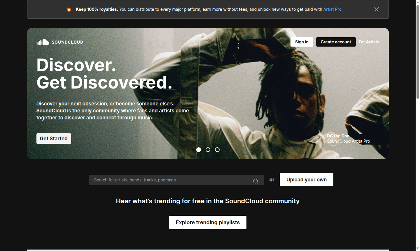 SoundCloud thumbnail