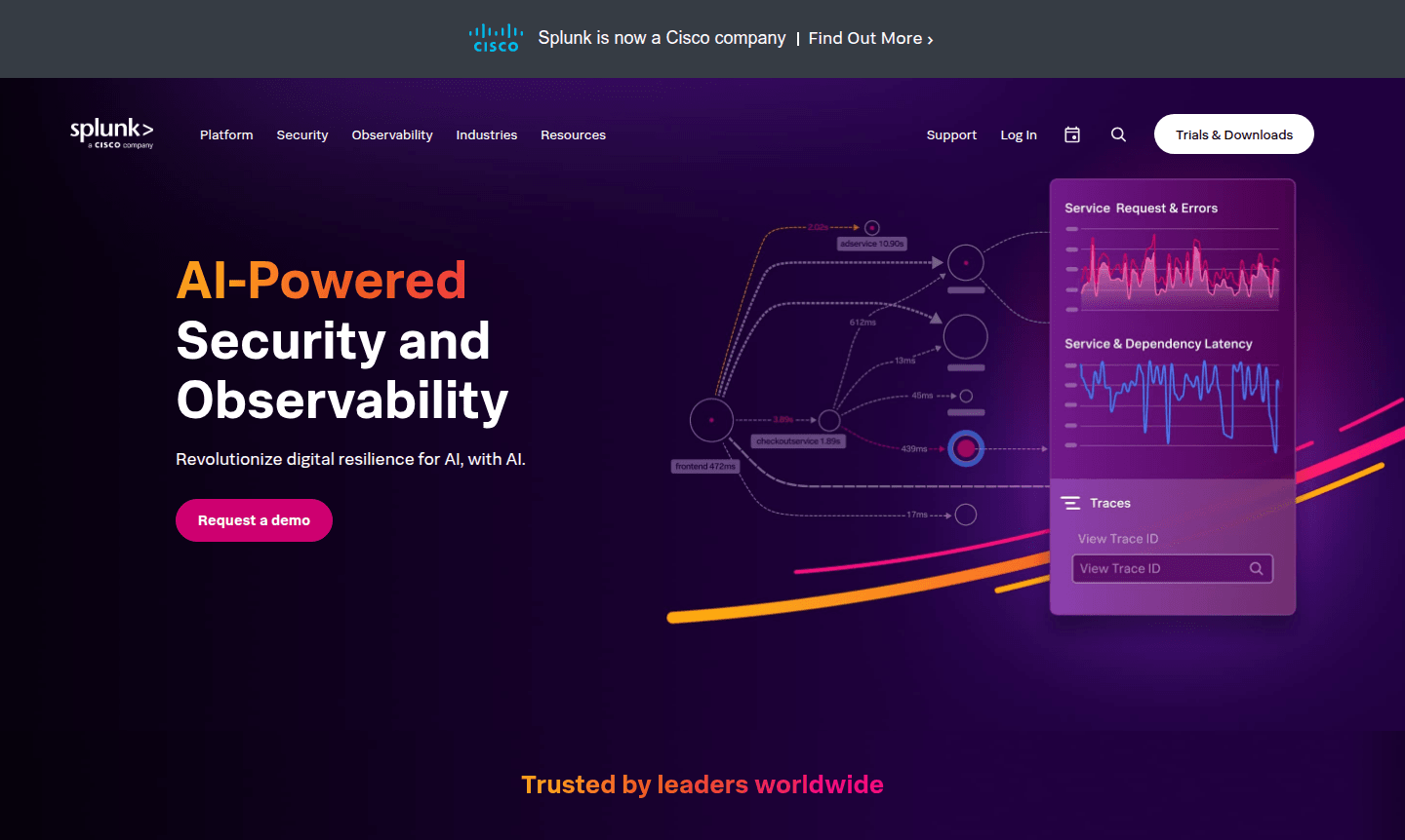 Splunk interface thumbnail