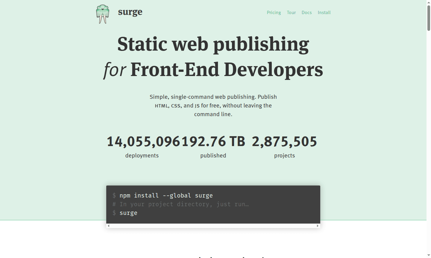 Surge deployment tool thumbnail image