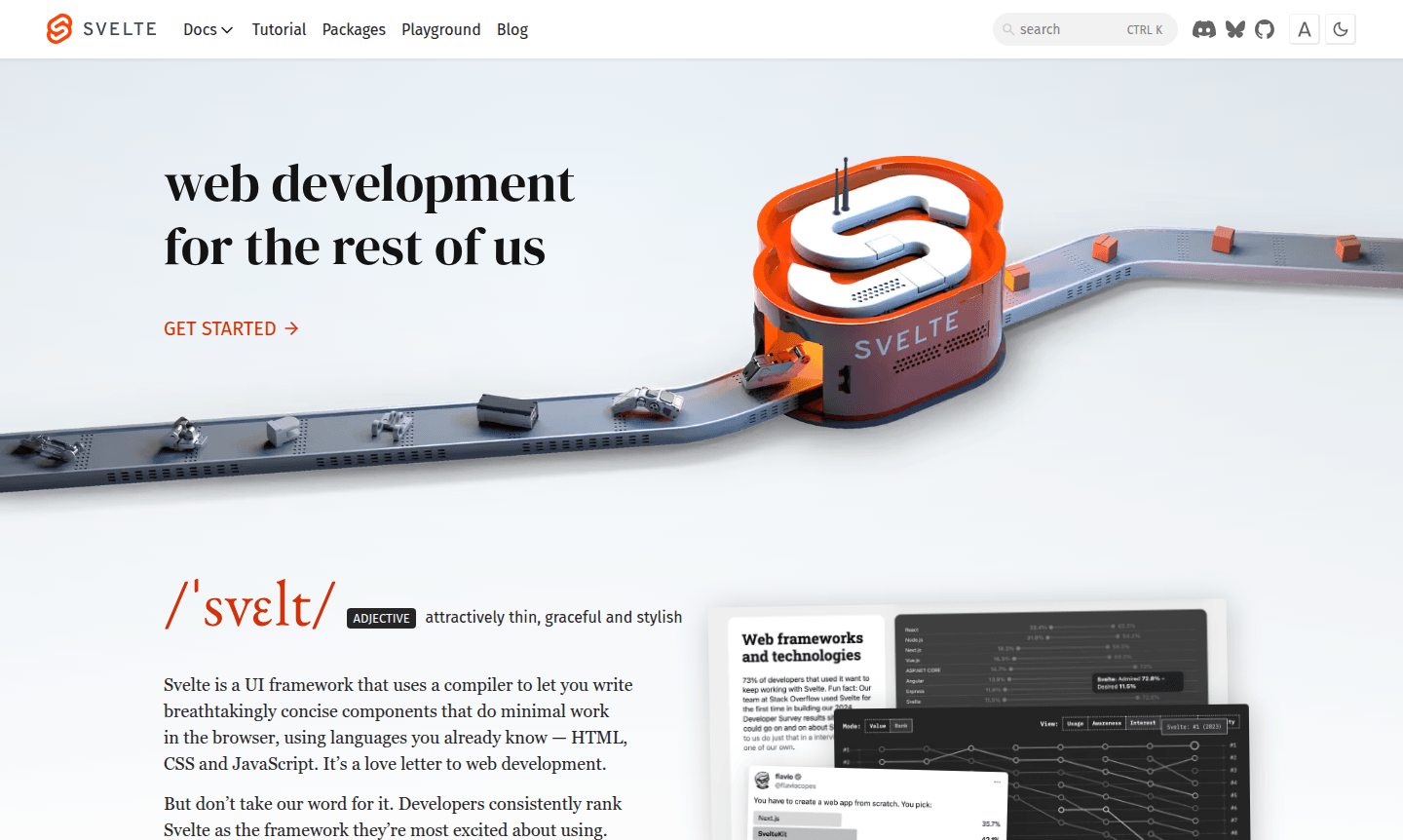 Svelte framework overview
