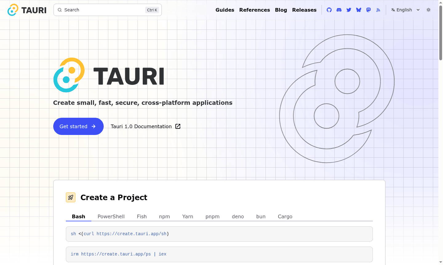 Tauri framework thumbnail