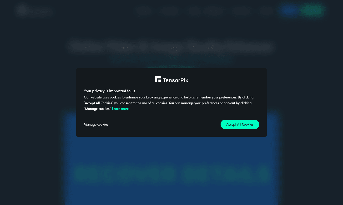 Preview of TensorPix video enhancement results