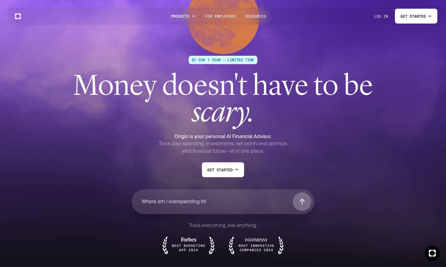 Origin AI Financial Advisor thumbnail