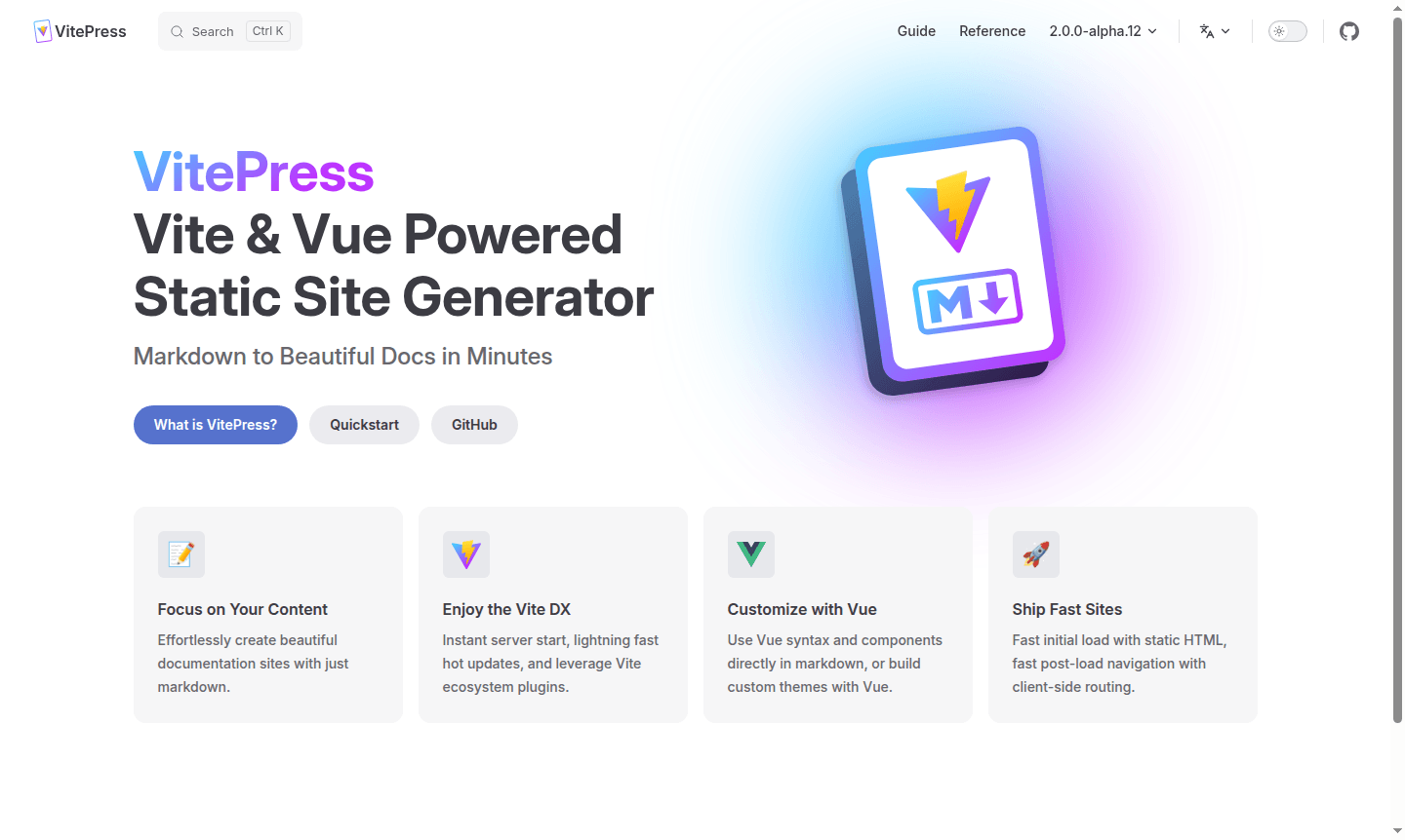 VitePress thumbnail image