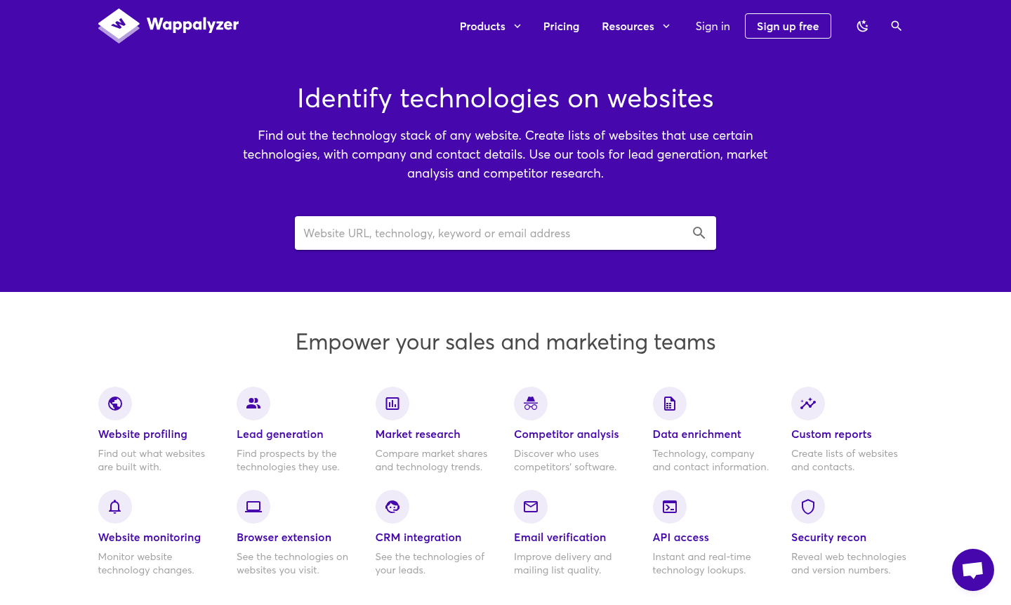 Wappalyzer thumbnail image