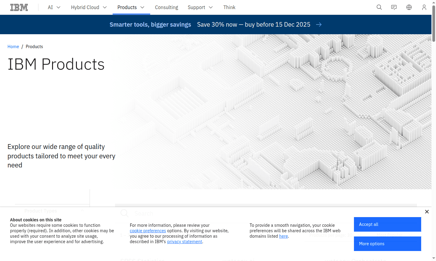 IBM Watson Analytics dashboard