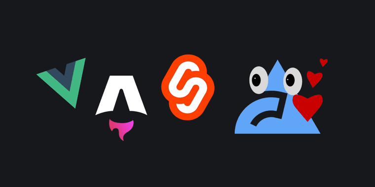 Biome 2.3 release announcement showcasing Vue, Svelte, and Astro framework logos with code formatting visualization