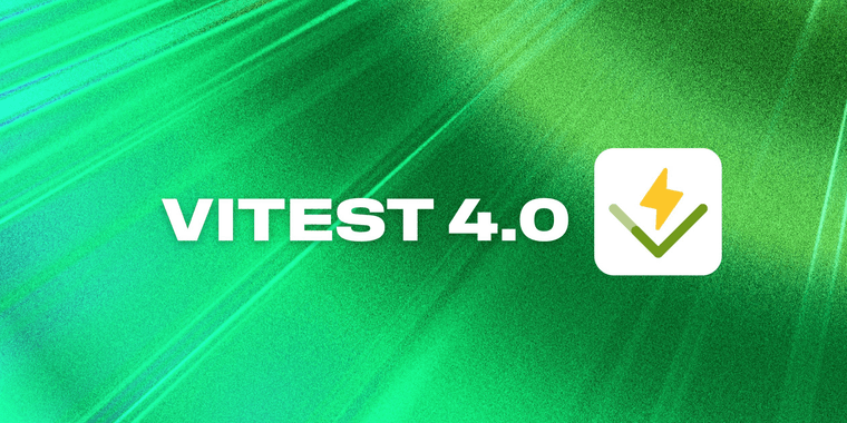 Vitest 4.0 testing framework with browser mode and visual regression testing capabilities