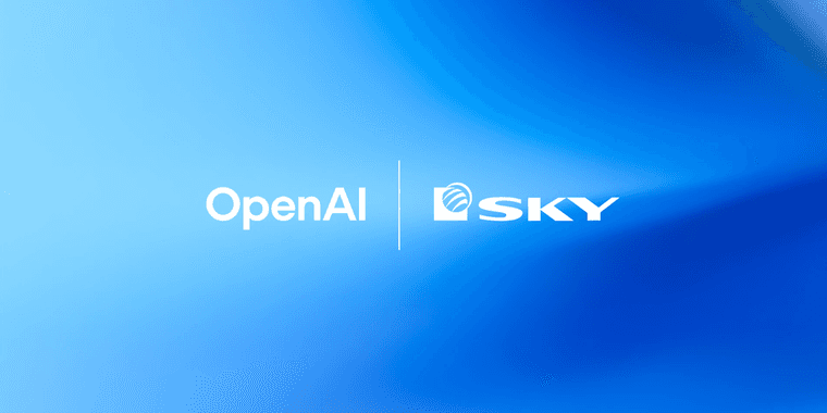 OpenAI Sky acquisition announcement with macOS AI assistant interface