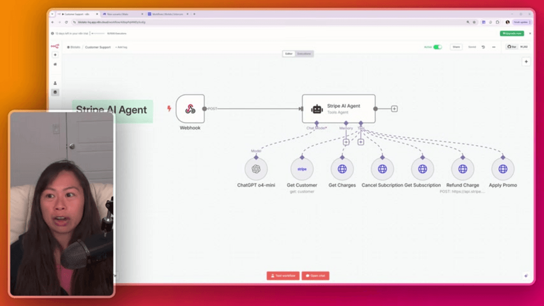 AI agents versus workflow automation technology comparison diagram