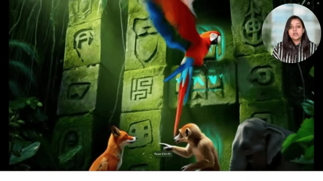 AI video generation process showing script creation, image generation, and video assembly