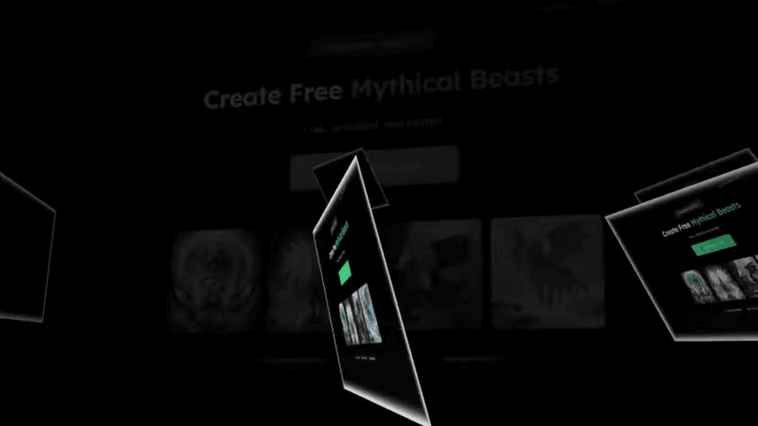 GenTube AI interface showing text-to-image generation capabilities