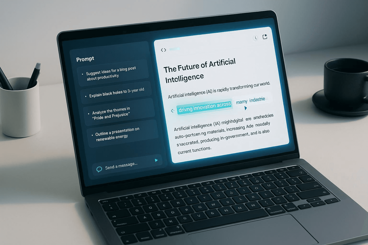 Google AI Studio interface showing AI chat and media generation tools for researchers