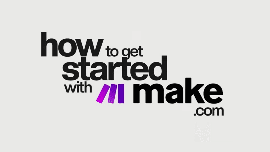 Make.com AI workflow automation platform interface showing visual workflow builder