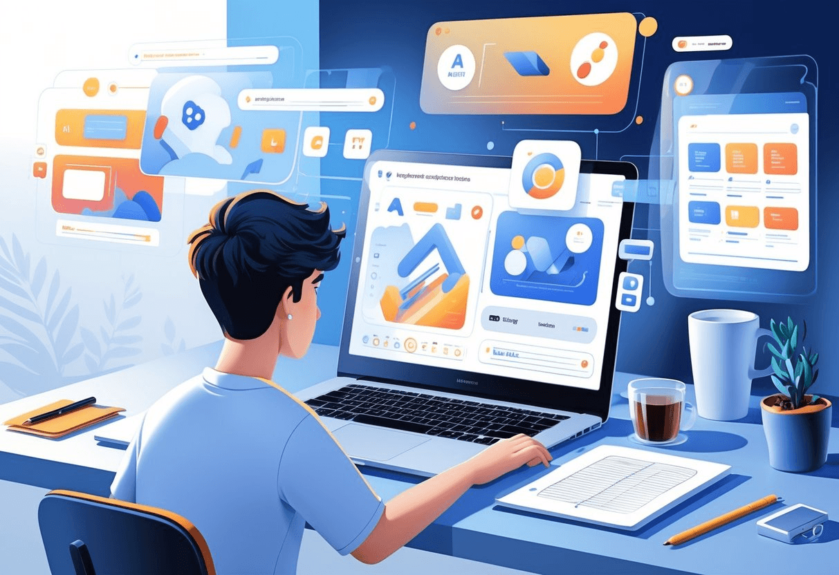 Textero AI academic writing platform interface showing essay generation tools