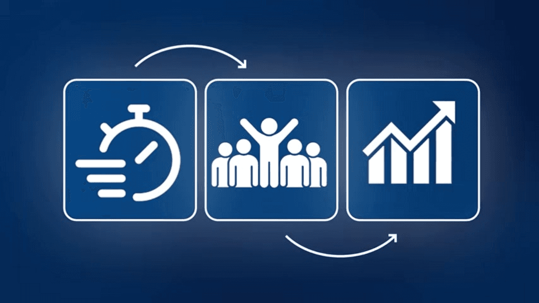 AI-powered smart website dashboard showing automation features and analytics