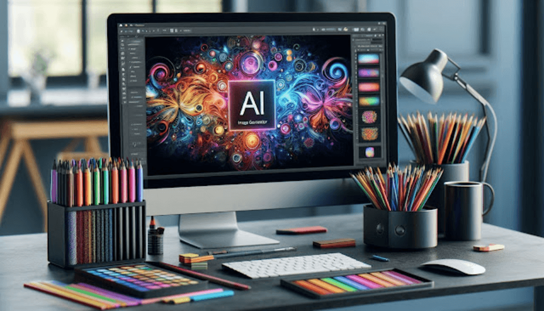 Venngage AI Design Generator interface showing design creation workflow