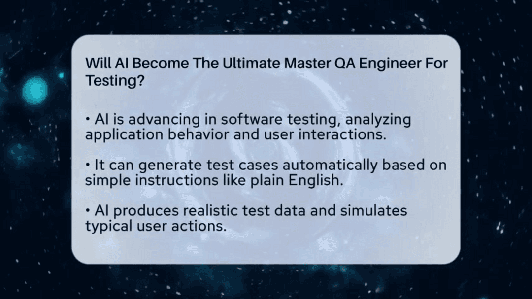 AI and human collaboration in software testing showing automated testing tools working alongside QA engineers