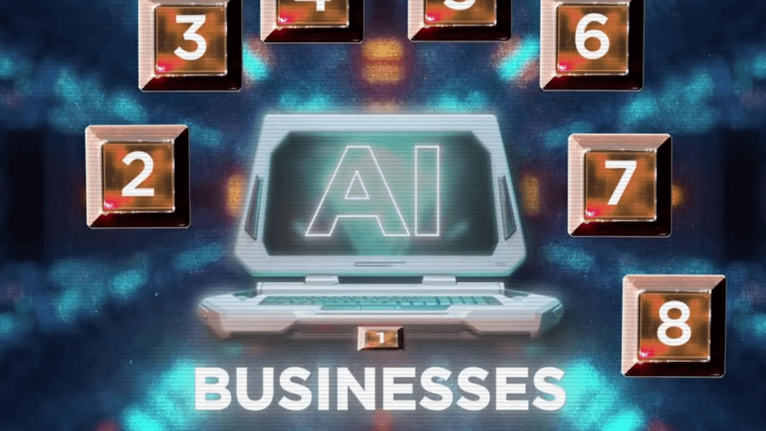 AI business opportunities showing various technology applications and growth potential