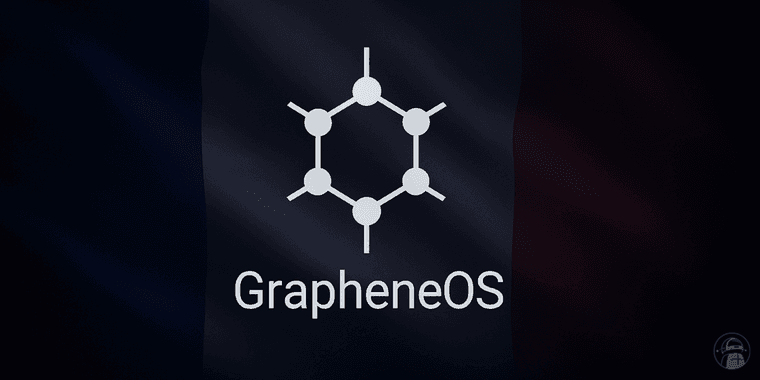 GrapheneOS mobile security interface showing privacy protection features
