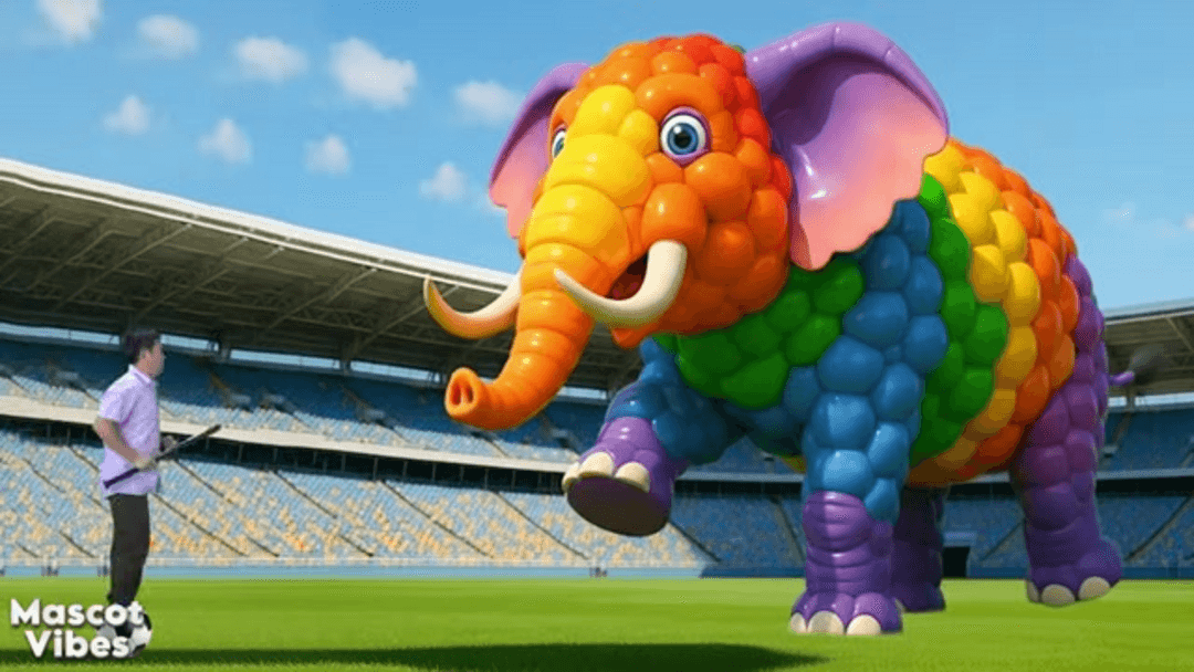 AI transformed balloon animal showing realistic textures and dynamic movement