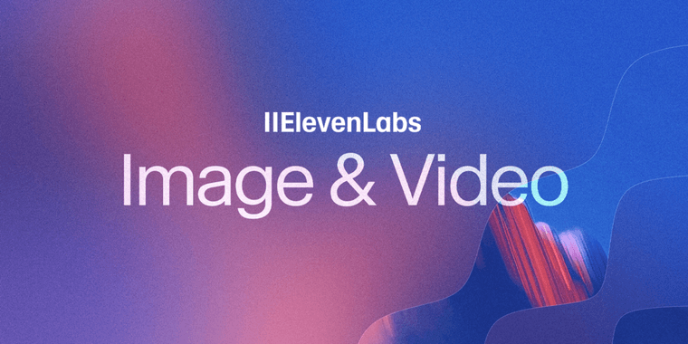 ElevenLabs Creative Platform interface showing AI image and video generation tools