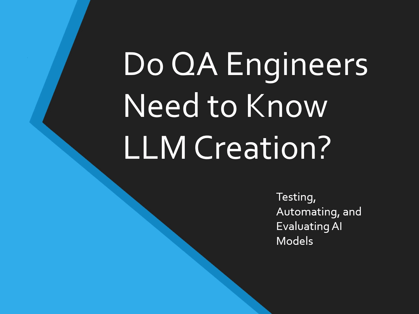 QA engineer testing AI models with automation tools and evaluation metrics