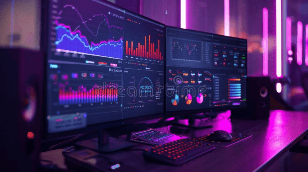 The Eye AI trading platform interface showing real-time crypto analysis dashboard
