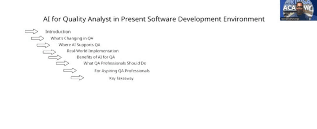 AI-powered quality analysis dashboard showing automated testing metrics and defect prediction
