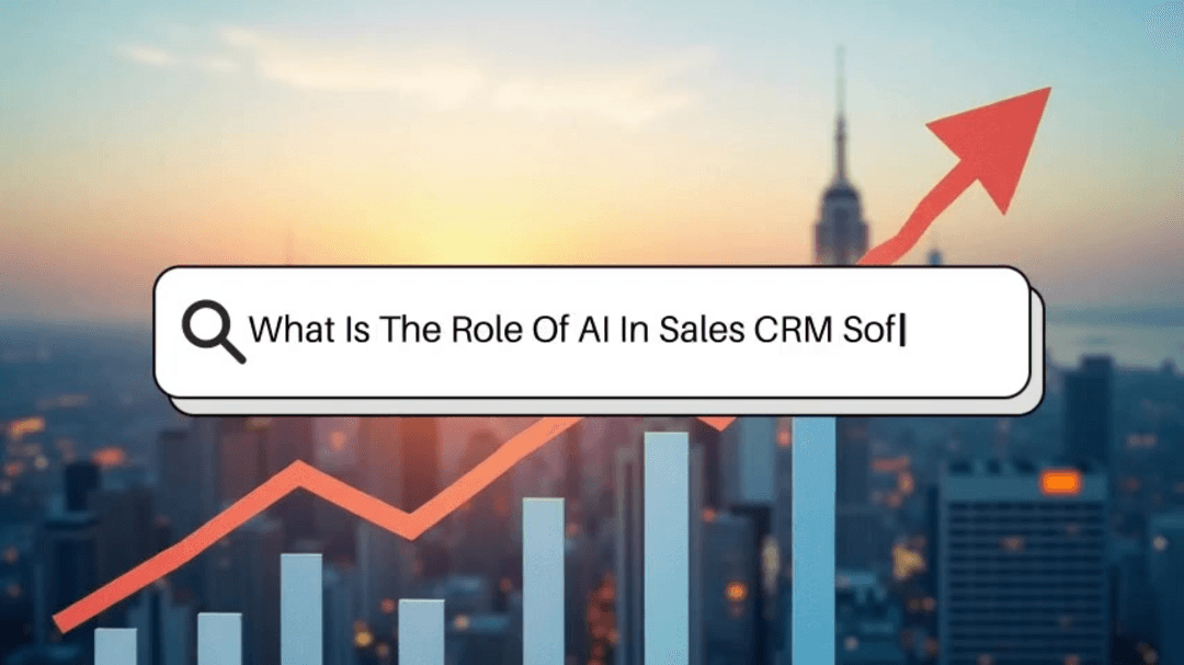 AI-powered CRM dashboard showing customer analytics and sales automation features