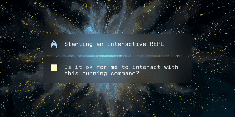 Warp Agents 3.0 AI terminal assistant interface showing code review and integrations