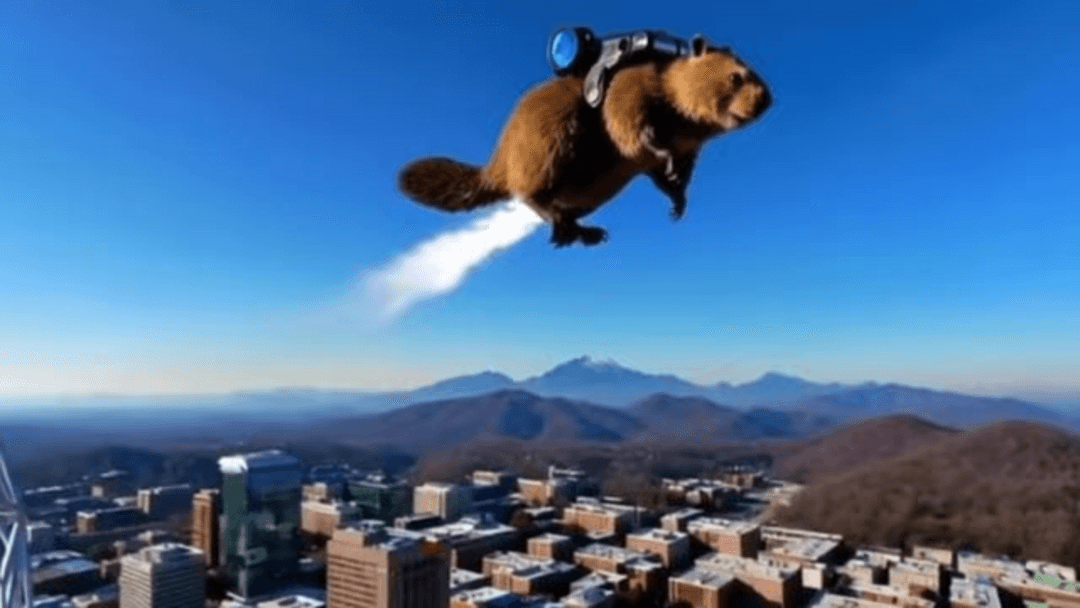 Decart Lucy 14B AI video generator interface showing text-to-video creation process