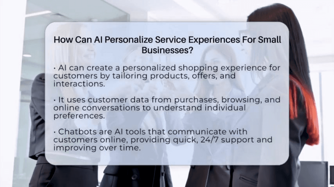 AI personalization technology enhancing customer experiences for small businesses