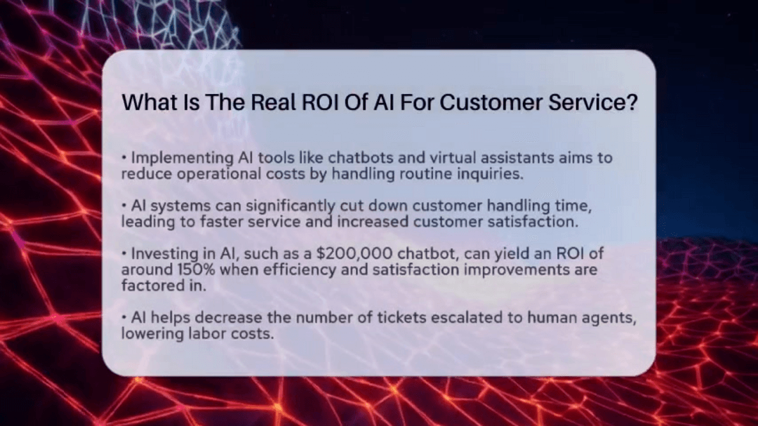 AI customer service dashboard showing analytics and chatbot interactions