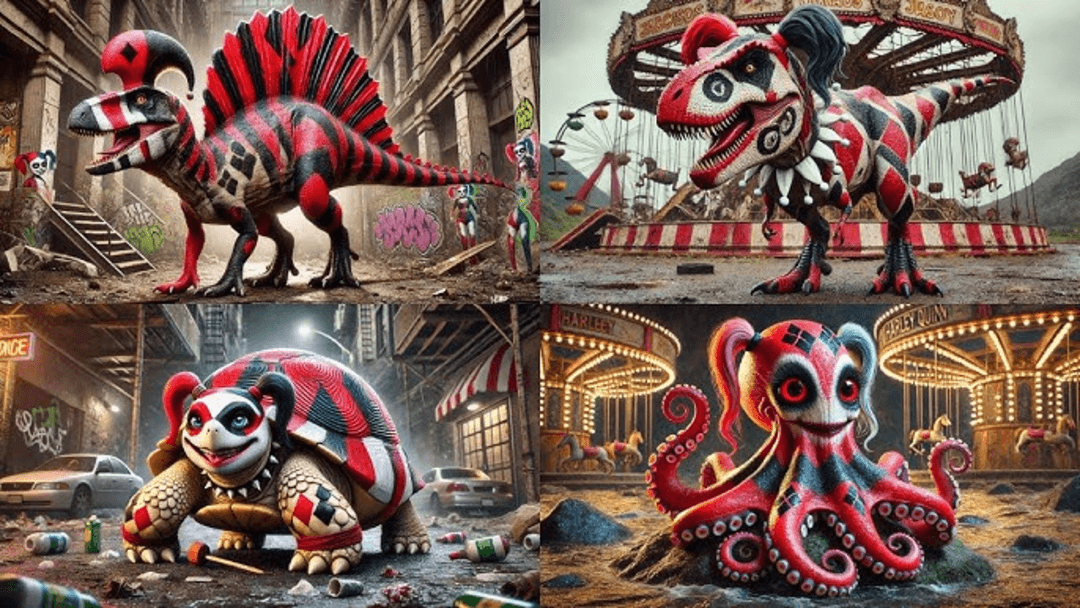 Marvel superheroes and villains transformed into animal hybrids through AI art generation
