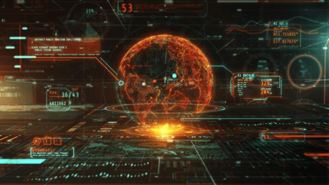 Quantum AI analyzing interstellar comet data with cosmic visualization