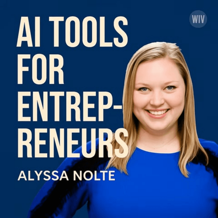 Entrepreneur using AI tools for business growth and digital transformation