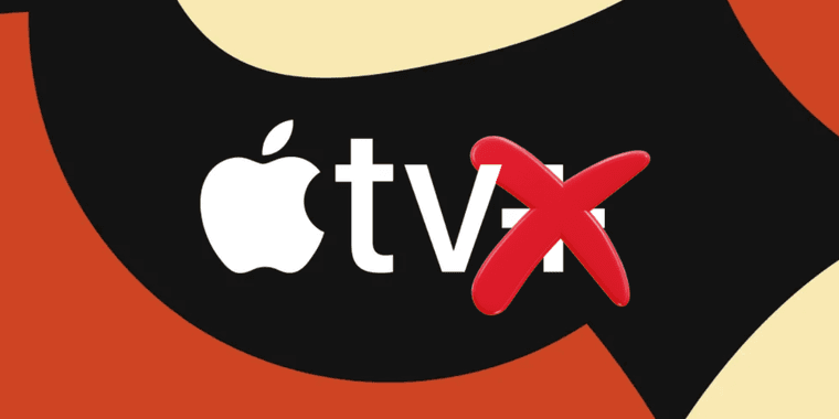 Apple TV streaming service rebrand announcement with new visual identity