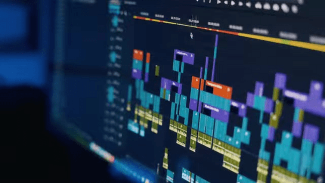Descript AI video editing interface showing transcription-based editing workflow