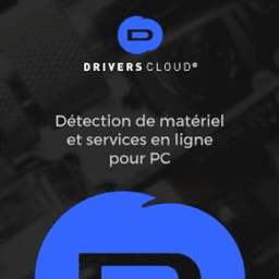 DriversCloud logo featuring a cloud and driver-related iconography